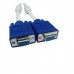 Computer Desktop 1 PC To 2 VGA SVGA Monitor Y Splitter Cable Adapter Converter Computer Desktop 1 PC To 2 VGA SVGA Monitor Y Splitter Cable Adapter Converter