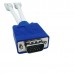 Computer Desktop 1 PC To 2 VGA SVGA Monitor Y Splitter Cable Adapter Converter Computer Desktop 1 PC To 2 VGA SVGA Monitor Y Splitter Cable Adapter Converter