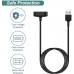 Compatible with Fitbit Ace 2 / Fitbit Inspire HR / Fitbit Inspire Charger, 2-Pack USB Magnetic Charging Cable 3.3ft Replacement Charger Cord for Fitbit Ace 2 & Inspire HR & Inspire Fitness Tracker