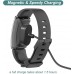 Compatible with Fitbit Ace 2 / Fitbit Inspire HR / Fitbit Inspire Charger, 2-Pack USB Magnetic Charging Cable 3.3ft Replacement Charger Cord for Fitbit Ace 2 & Inspire HR & Inspire Fitness Tracker