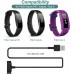 Compatible with Fitbit Ace 2 / Fitbit Inspire HR / Fitbit Inspire Charger, 2-Pack USB Magnetic Charging Cable 3.3ft Replacement Charger Cord for Fitbit Ace 2 & Inspire HR & Inspire Fitness Tracker